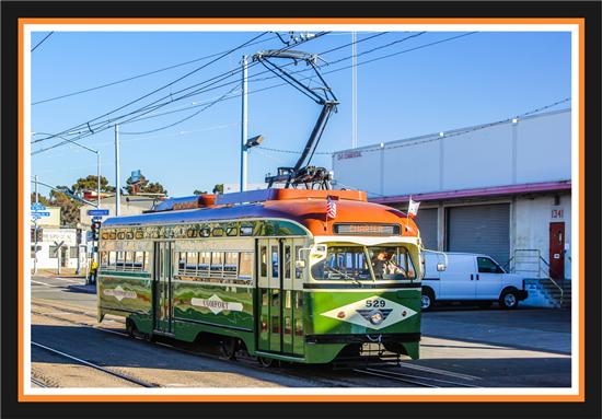 San Diego Trolley vintage streetcar