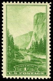 Scott #740, Yosemite National Park