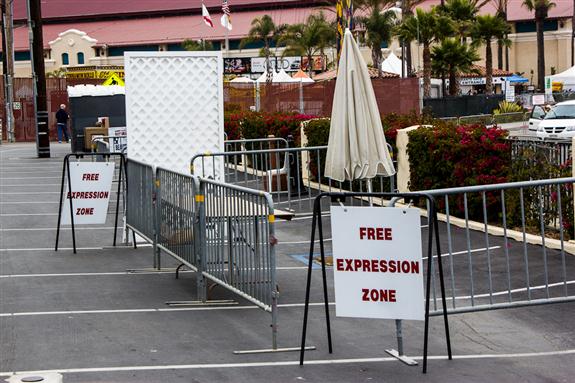 Free expression zone
