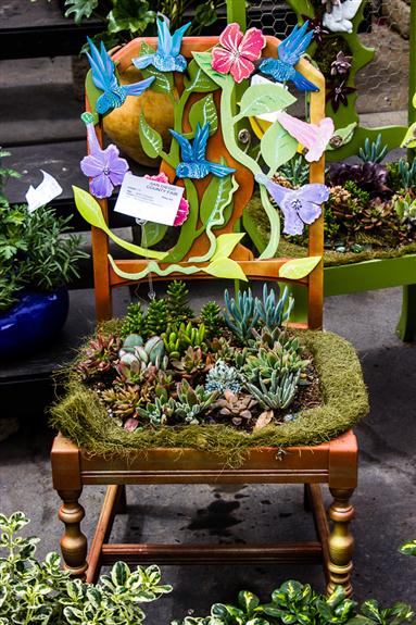 Chair planter