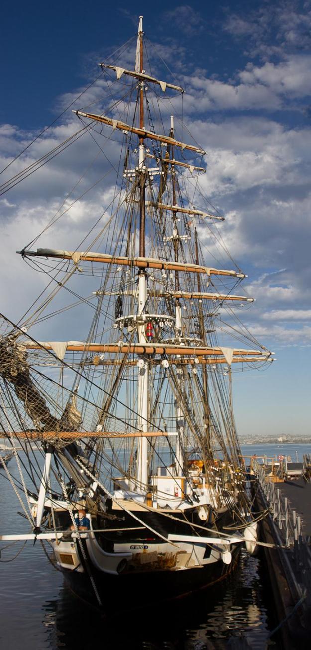 Tall ship at the 2012 Festival of Sail, San Diego