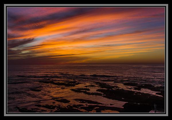 Sunset at La Jolla Cove, 10-17-12, La Jolla, California