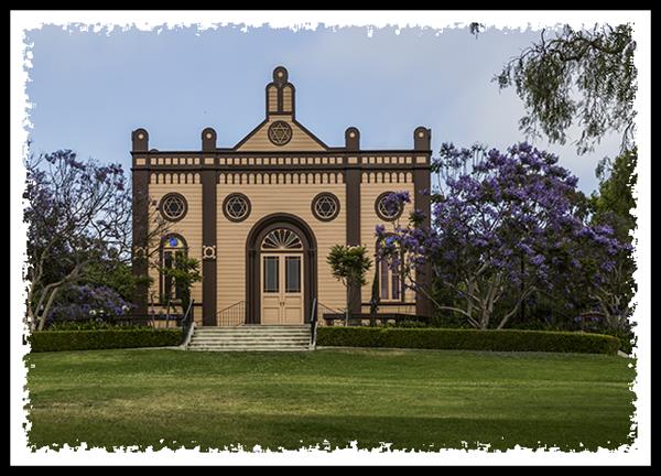 Temple Beth Israel in Heritage Park in San Diego California
