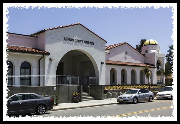 New library in Lemon Grove, California