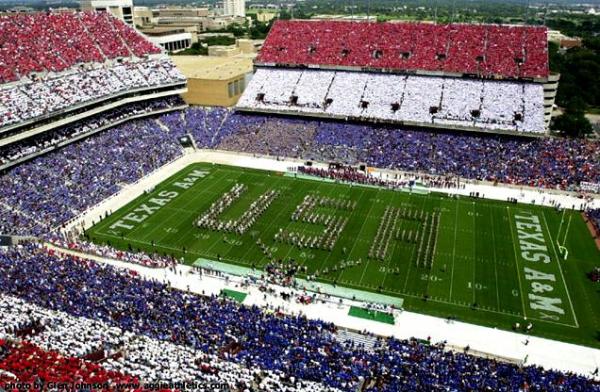 Texas Aggie football game after 9/11