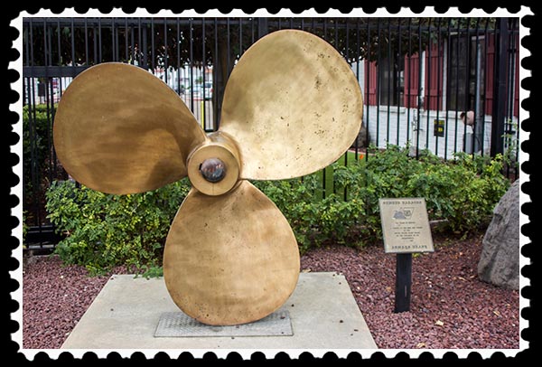 Propeller at United States Coast Guard, Sector San Diego
