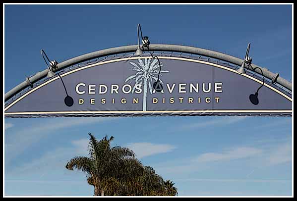 Cedros Avenue Design District in Encinitas, California