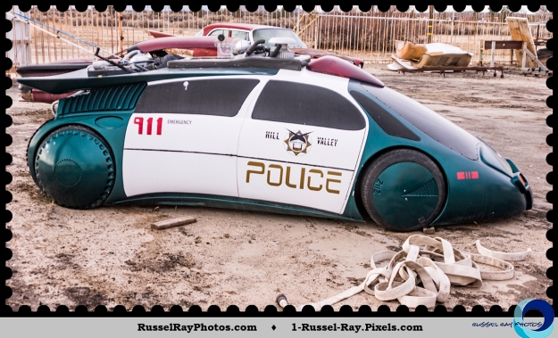 Custom police car
