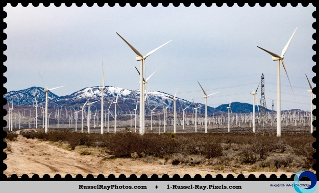 Mojave Desert wind farm