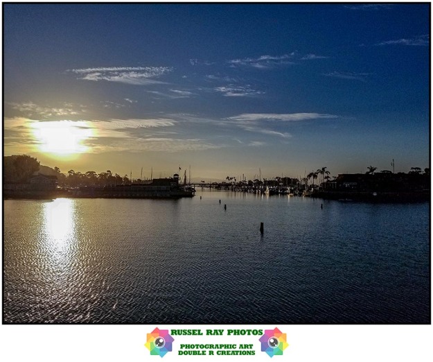 9/6/2019 sunrise in Dana Point harbor, California